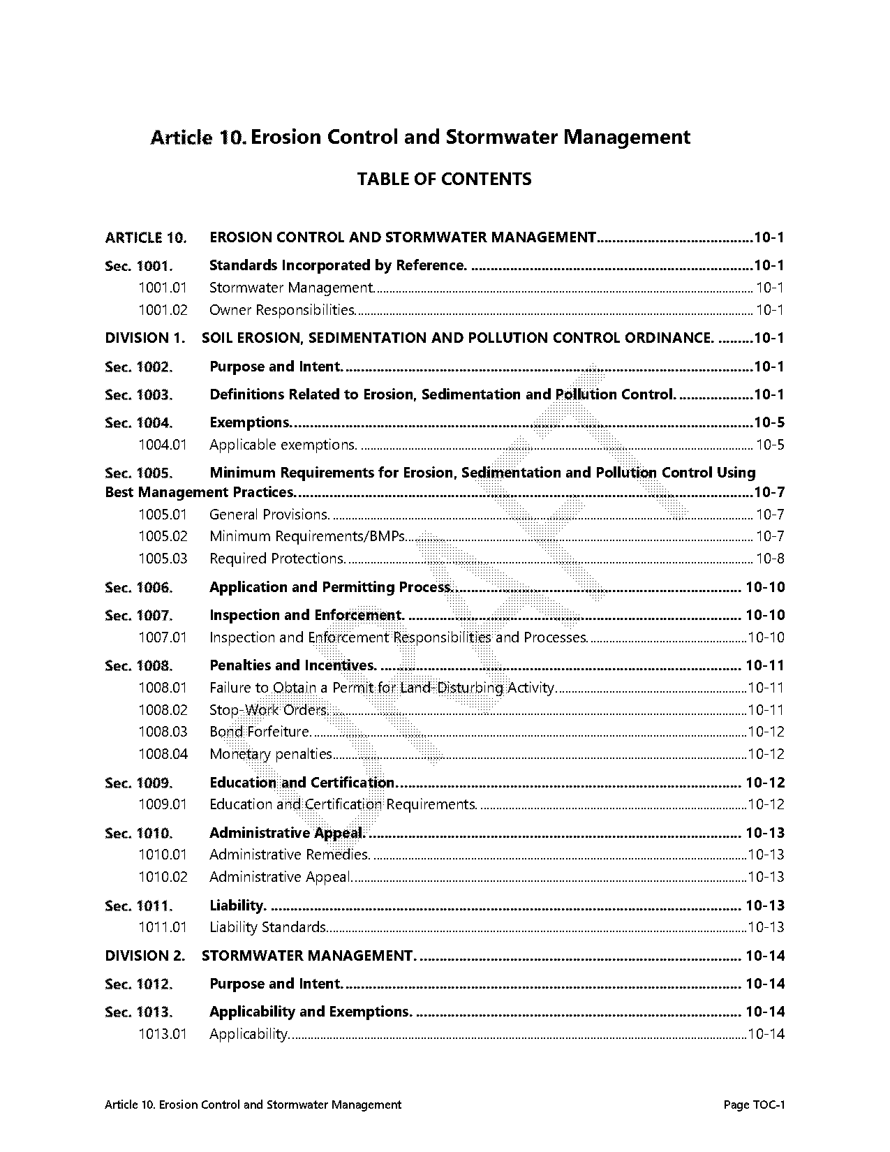 harris county drainage easement